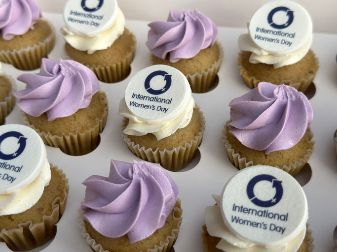 International Women's Day Cupcakes Brisbane Delivery