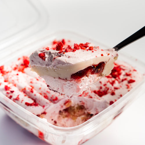 Raspberry White Choc Dessert Tub- family size