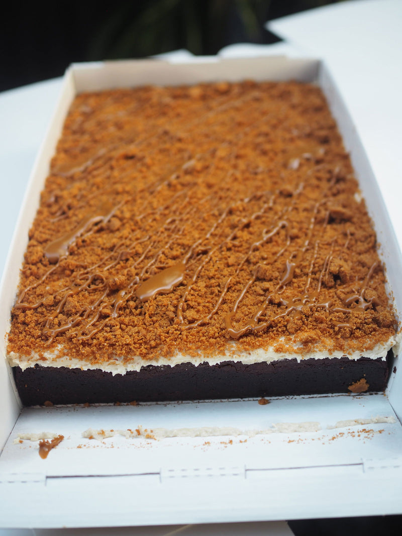 Biscoff Brownie Slab - Image 1