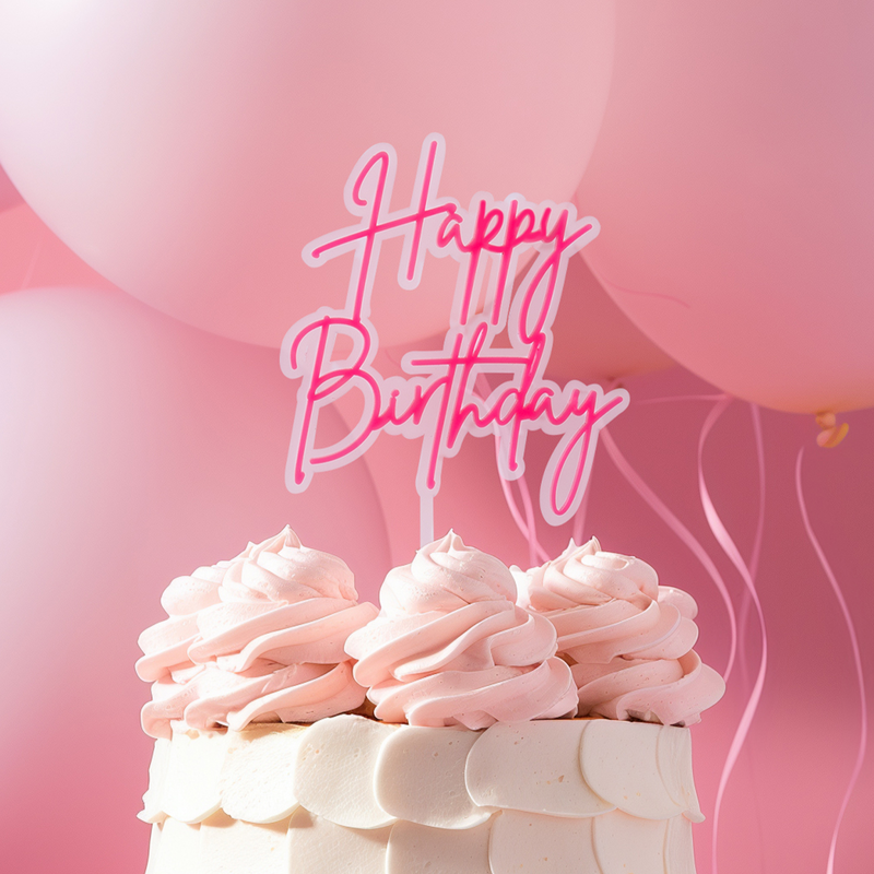 Happy Birthday Topper - Image 1