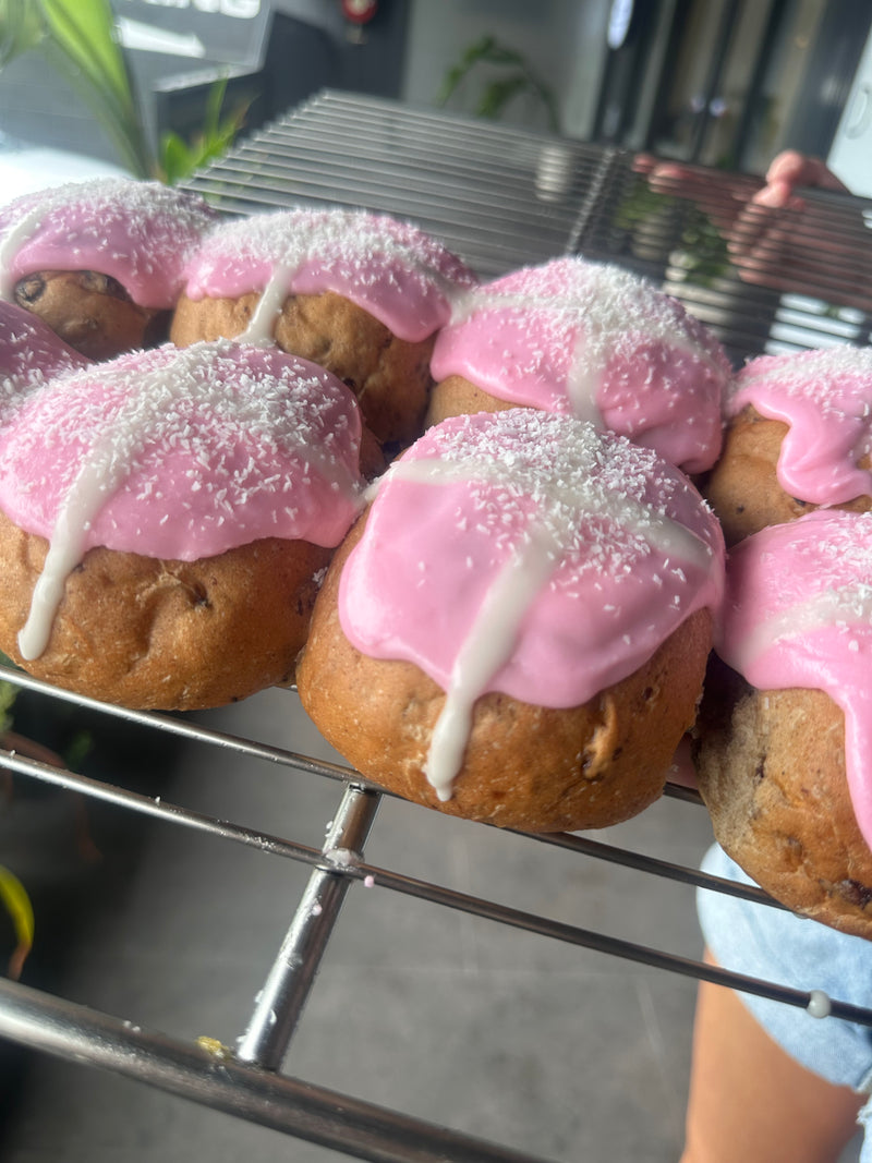 Finger Bun Hot Cross Bun - Image 1