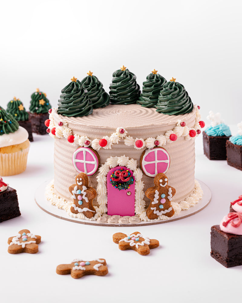 Christmas gingerbread house Cake (Limited Edition) - Image 1