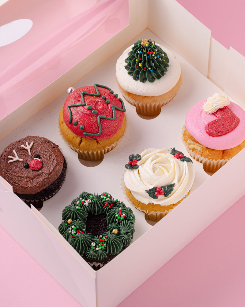 Seasonal Christmas Cupcakes - Image 1