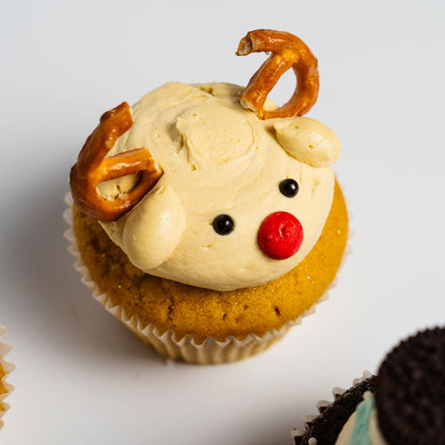 Seasonal Christmas Cupcakes