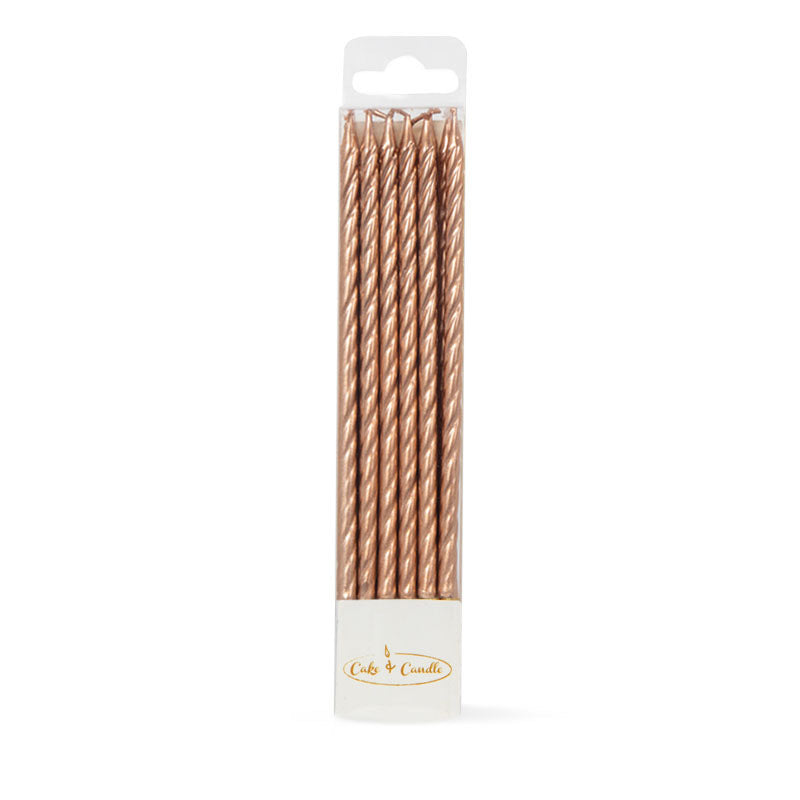 Pink, Blue, or rose Gold Candles - Image 2
