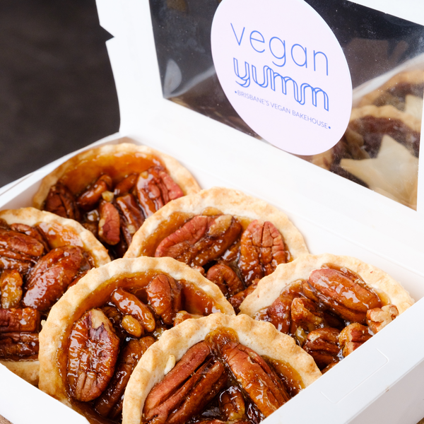 Pecan Caramel Tarts (Best Seller) - Veganyumm Bakehouse