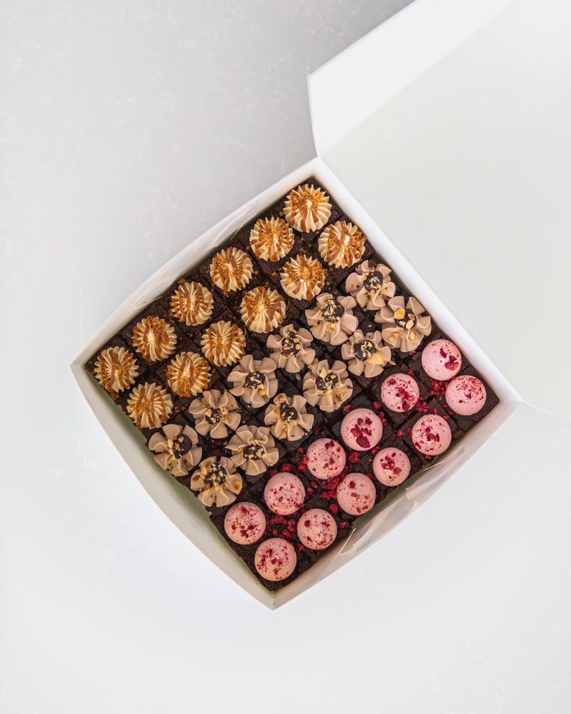 Gluten-free Mini Brownies Assortment Box - 16 Pack Veganyumm Bakery - Image 4