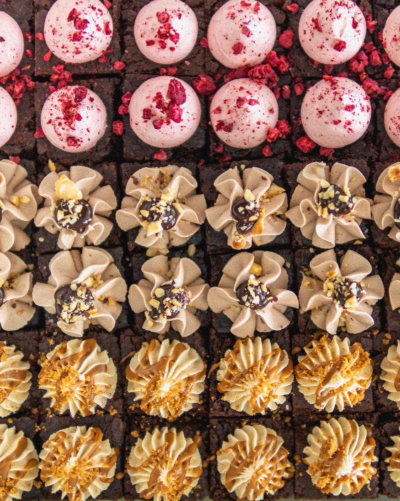 Gluten-free Mini Brownies Assortment Box - 16 Pack Veganyumm Bakery - Image 5