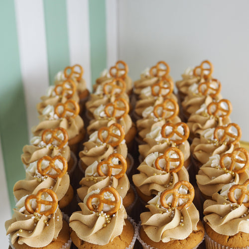 Salted Caramel Cupcake Box