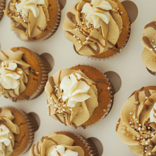 Salted Caramel Cupcake Box