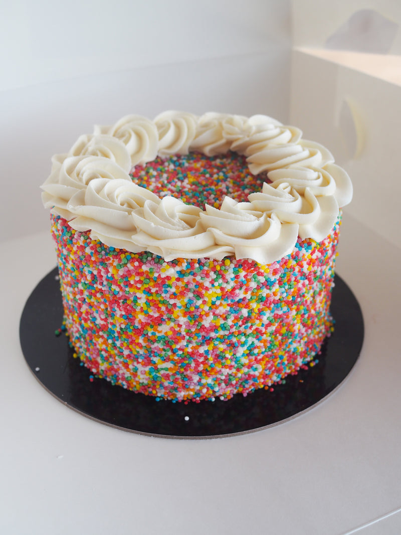 Sprinkles Cake - Veganyumm Bakery Brisbane - Image 1